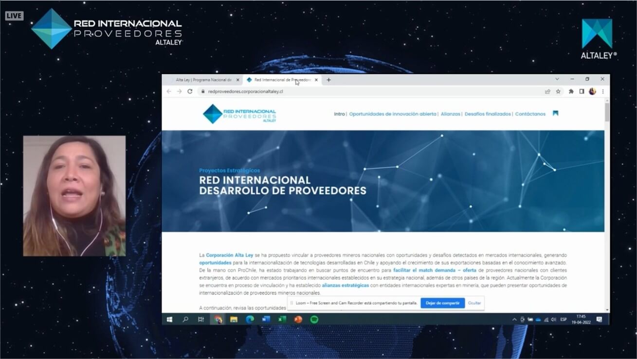 Alta Ley Lanzamiento Red Internacional Desarrollo Proveedores