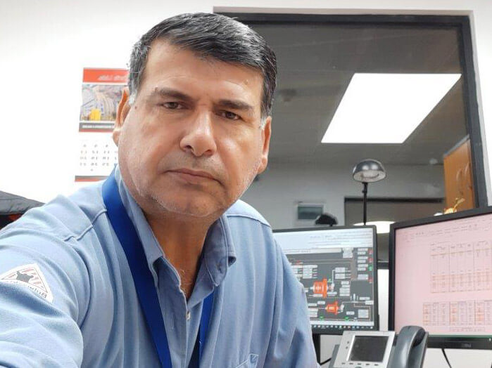 Luis Dantagnan, ingeniero senior, área de Confiabilidad y Mejoramiento Continuo.