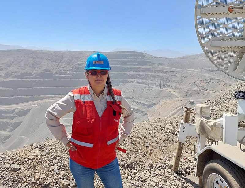 “Tuve que elegir entre ser deportista profesional o mujer minera, y mi pasión está en la minería”