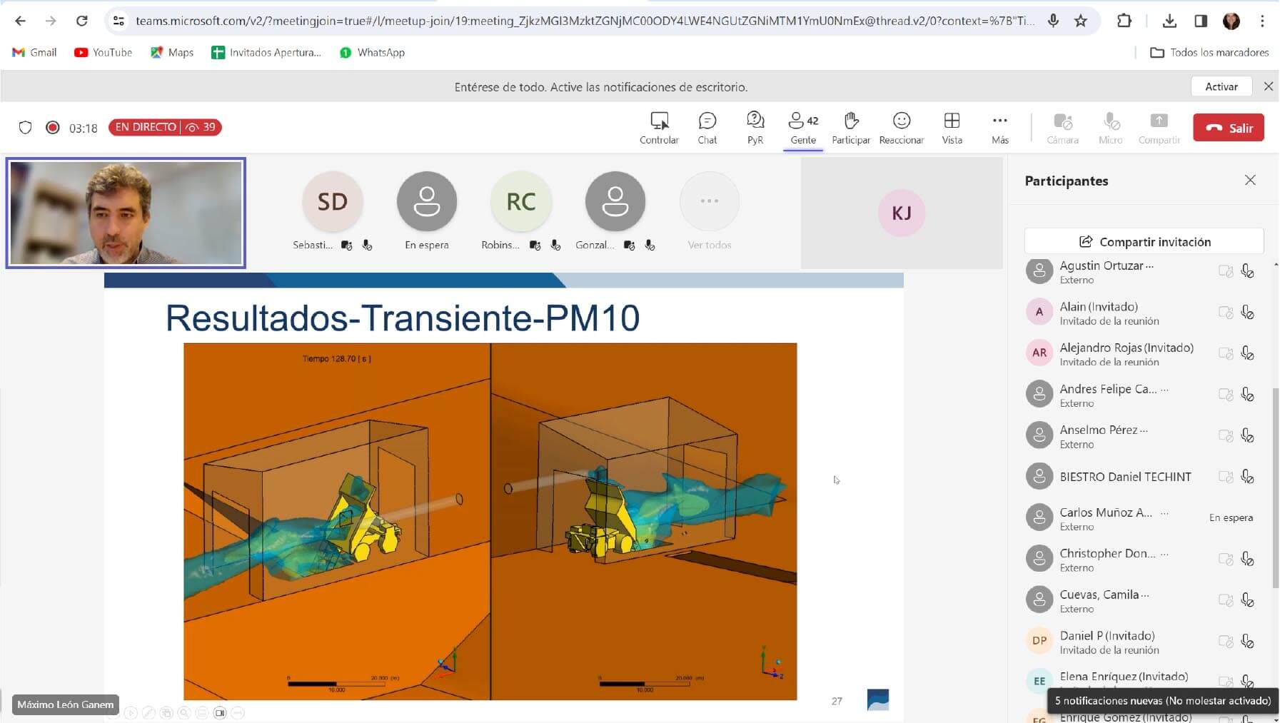 Syntec realizó exitoso Webinar, en el que compartió una simulación CFD, que facilita reducir impactos ambientales