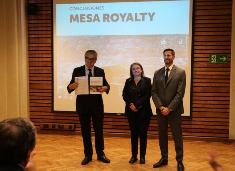 Mesa Técnica de Royalty entrega informe de conclusiones a Hacienda