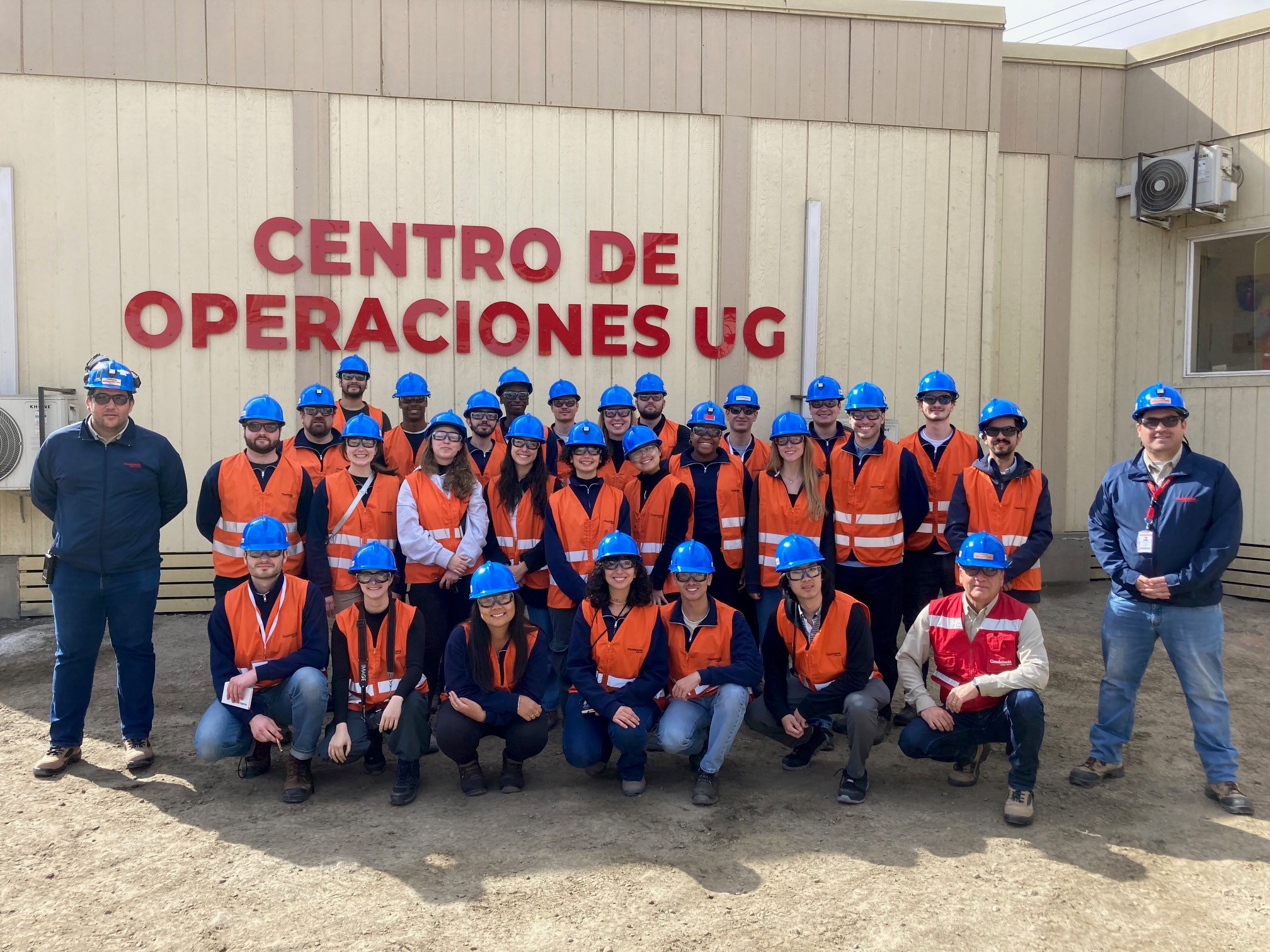 Estudiantes de la Universidad Politécnica de Montreal realizaron actividades académicas en Minera Candelaria