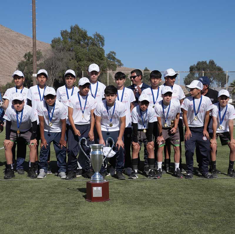 Minera Candelaria coronó a sus campeones Fútbol Infantil 2024