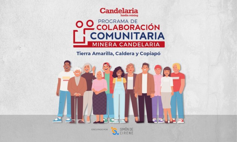 Minera Candelaria llama a organizaciones sociales a presentar proyectos para el Programa de Colaboración Comunitaria 2024