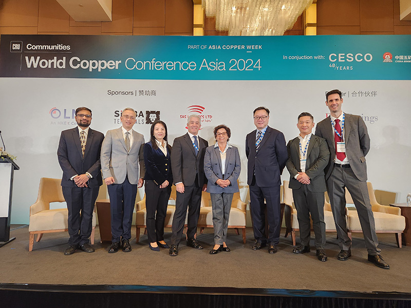 Ministra de Minería inauguró este miércoles la World Copper Conference Asia 2024