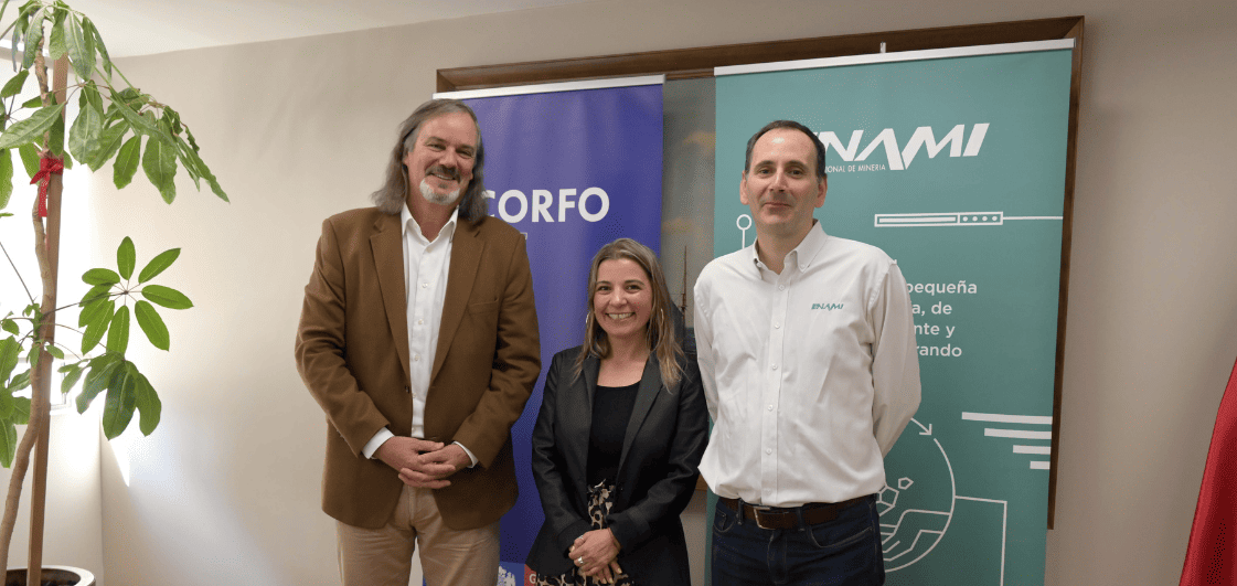 ENAMI y Corfo firman acuerdo para impulsar la innovación en la minería chilena