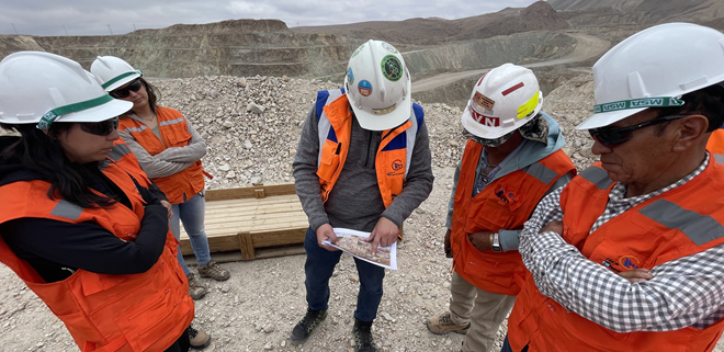 SEA Antofagasta realiza actividad en terreno por proyecto de sondajes mineros en Calama