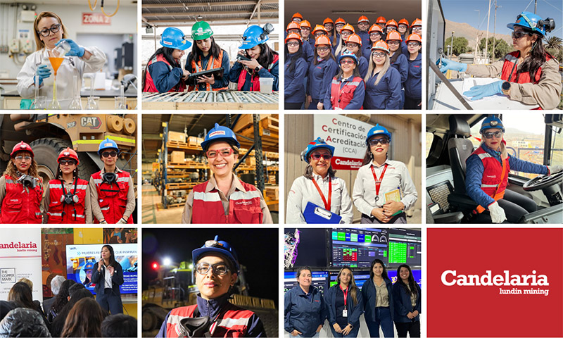 Minera Candelaria: diversidad e igualdad de género en la minería