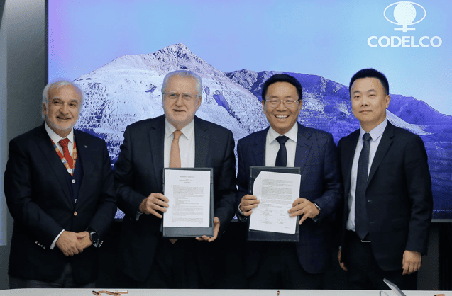 Codelco y Huawei firman alianza para impulsar automatización y eficiencia minera
