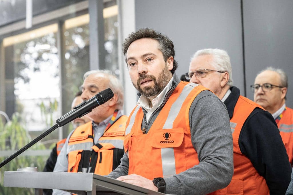 Codelco anuncia salida del gerente general de El Teniente, Andrés Music