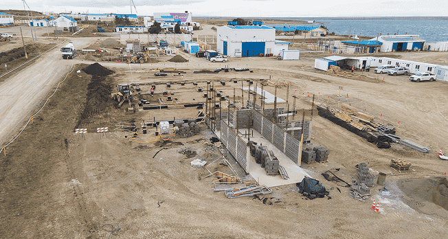 Planta de hidrógeno verde de Enap alcanza 72% de avance en Magallanes