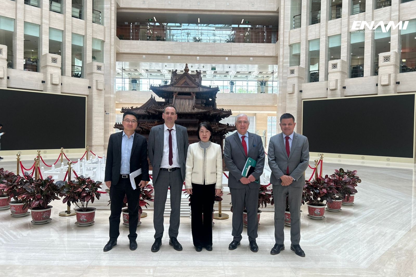 ENAMI impulsa búsqueda de financiamiento en China para modernizar Fundición Hernán Videla Lira