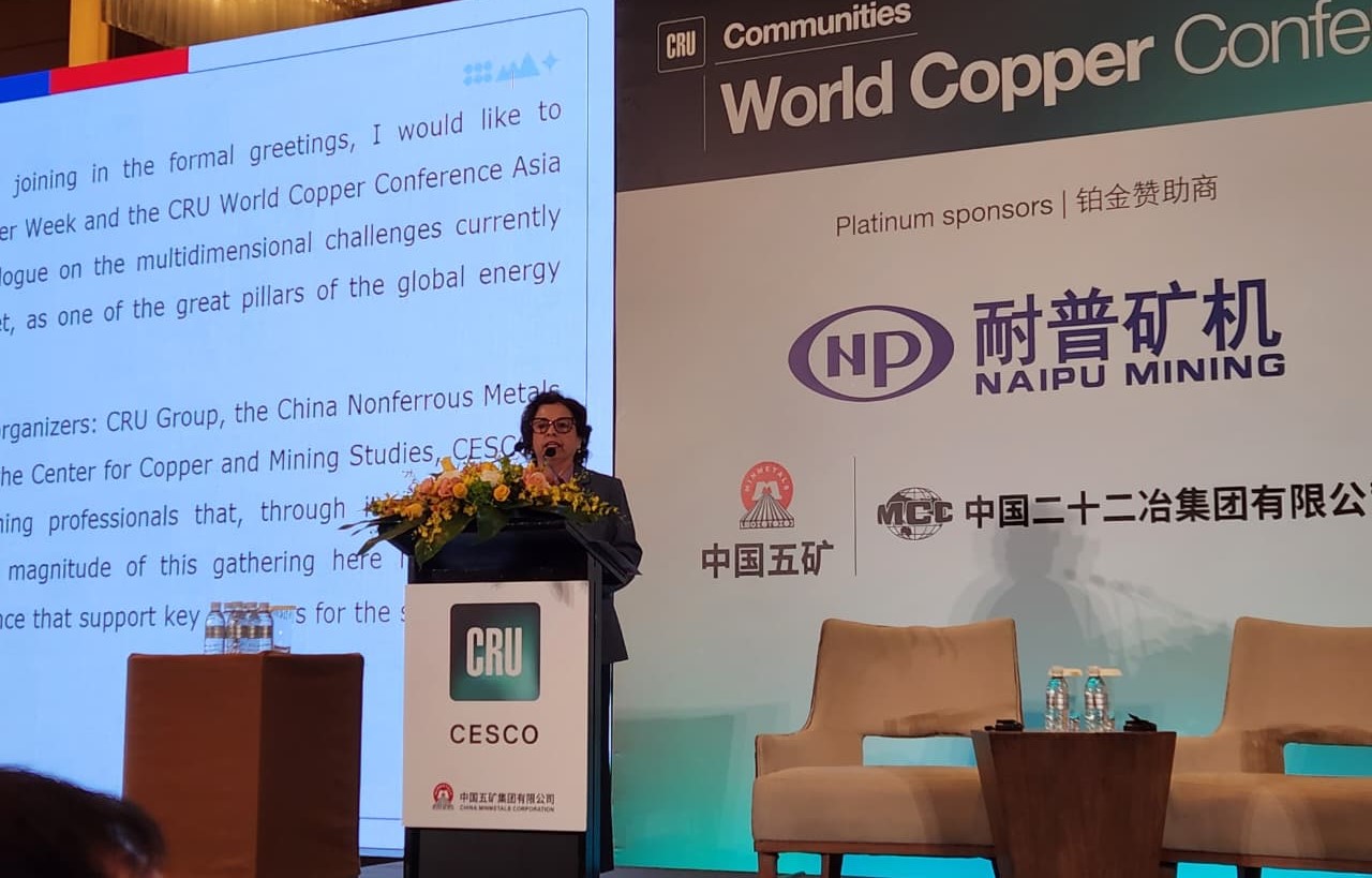 Chile reafirma su liderazgo minero global en China