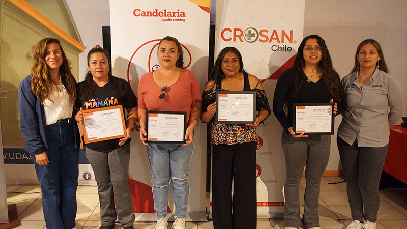 Cursos de grúa horquilla y licencia de conducir clase B con el apoyo de Minera Candelaria