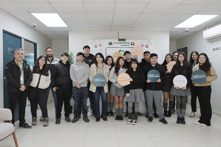 Estudiantes de Tierra Amarilla y Copiapó se integran al Programa de Formación Dual de Lundin Mining Candelaria