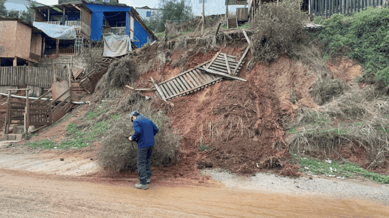 Sernageomin refuerza monitoreo geológico y entrega nuevos reportes técnicos por sistema frontal