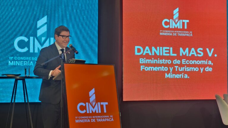 Biministro Mas en CIMIT 2026: Gobierno impulsa certeza jurídica y agilización de permisos para reimpulsar la inversión minera
